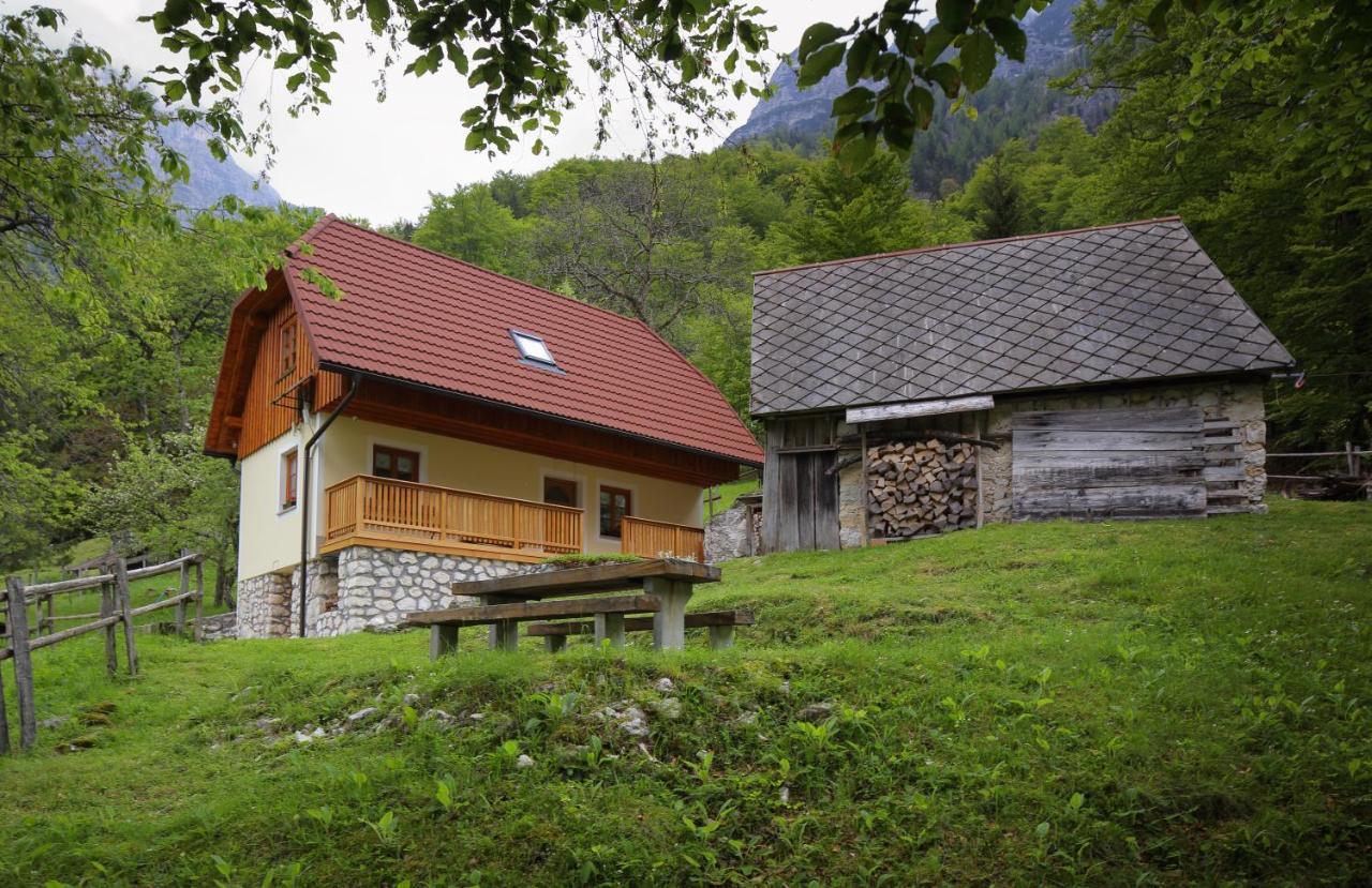 Zadnjica Holiday House Soča المظهر الخارجي الصورة