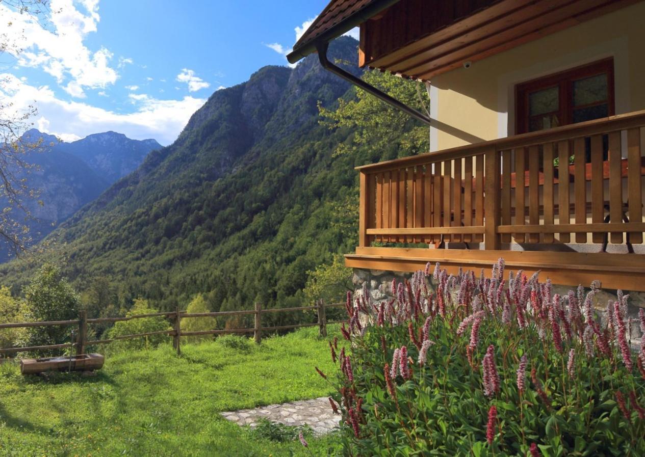 Zadnjica Holiday House Soča المظهر الخارجي الصورة